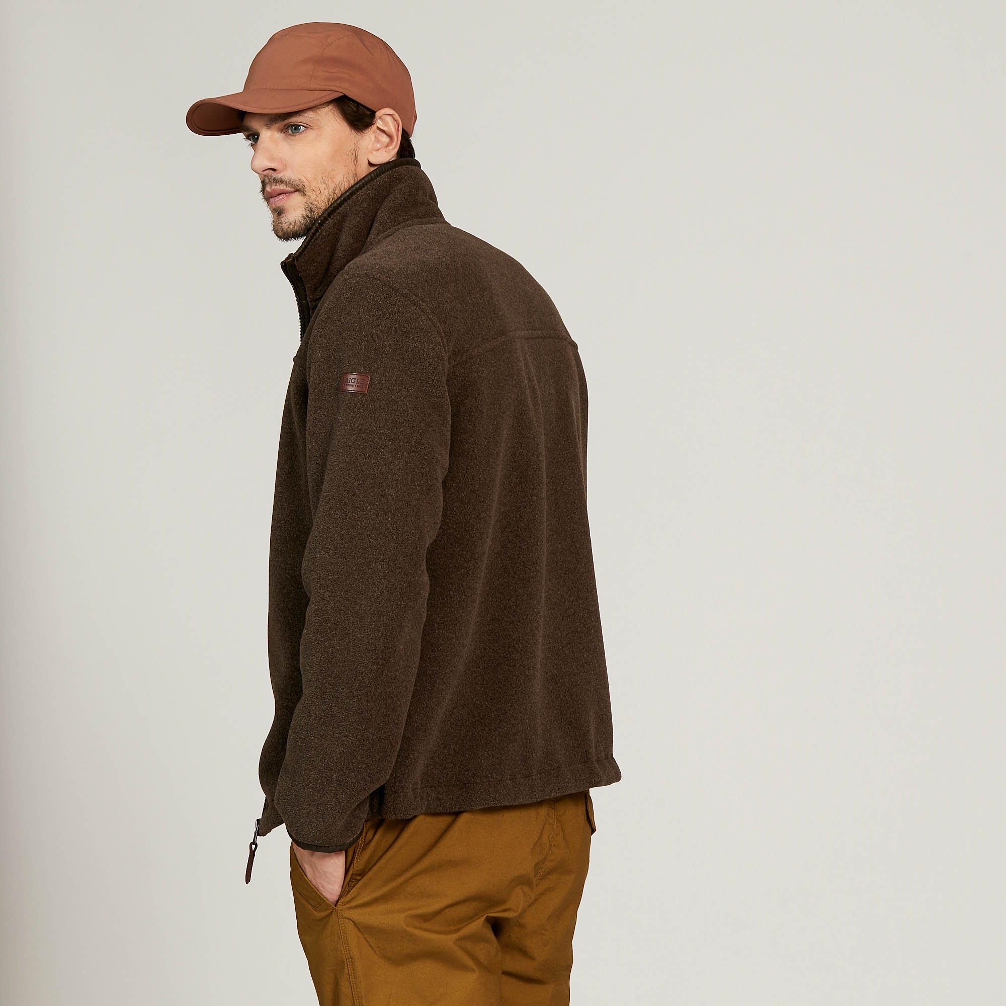 aigle garrano polartec fleece jacket