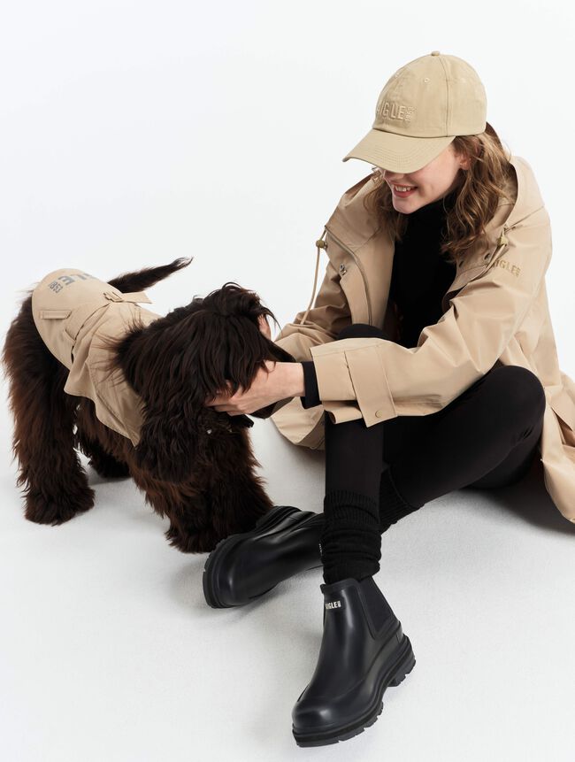 Duo trench maître & chien osier