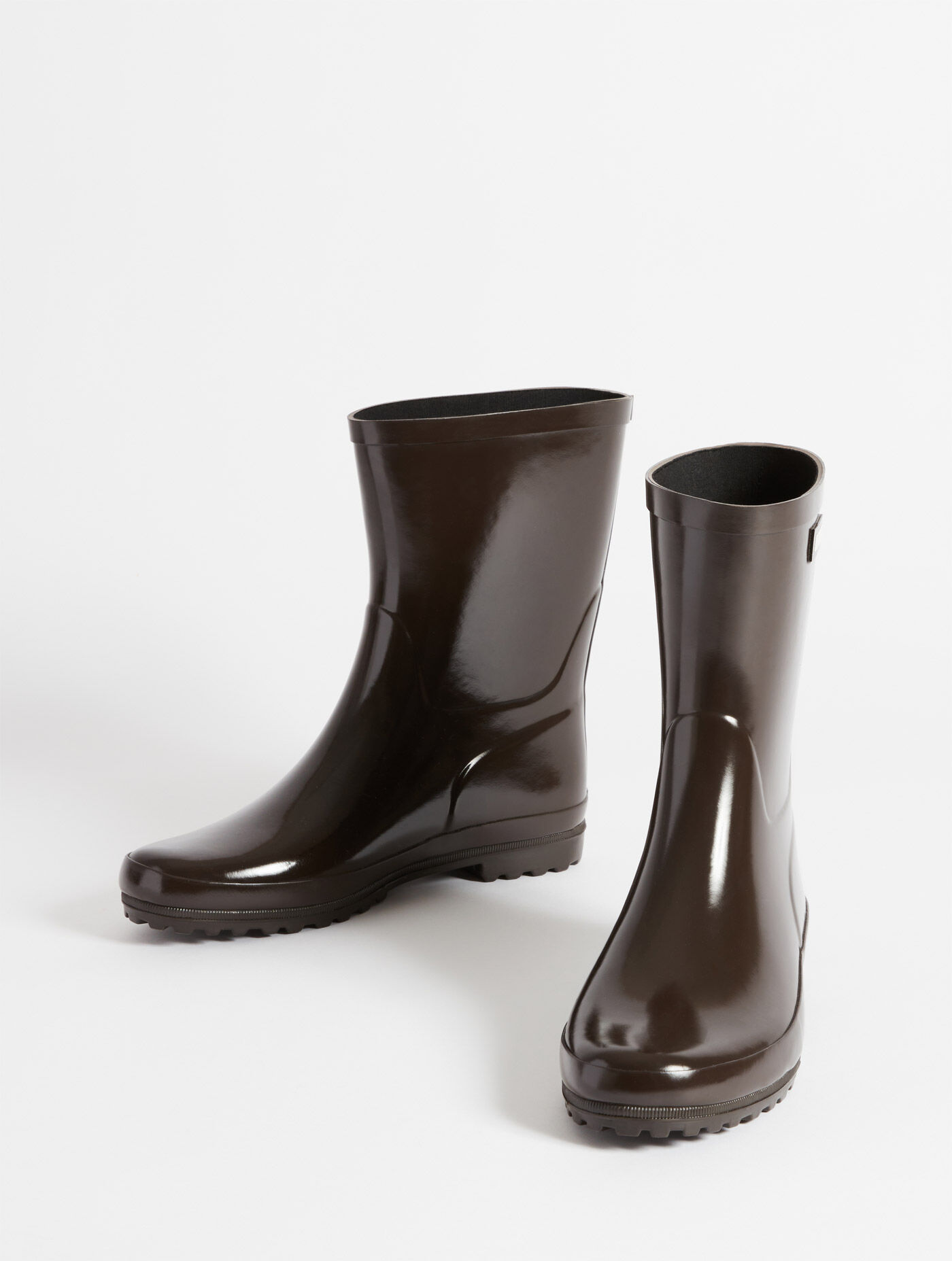 Hunter refined short gloss rain boots outlet