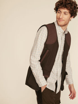 Gilet de chasse d&eacute;perlant