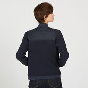 Gesteppte Fleece-Jacke