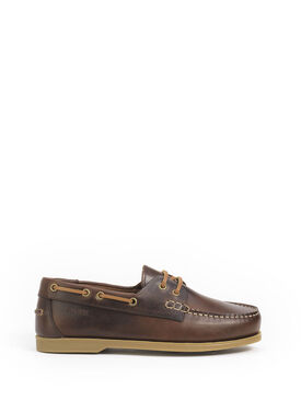 Chaussures bateau cuir Femme