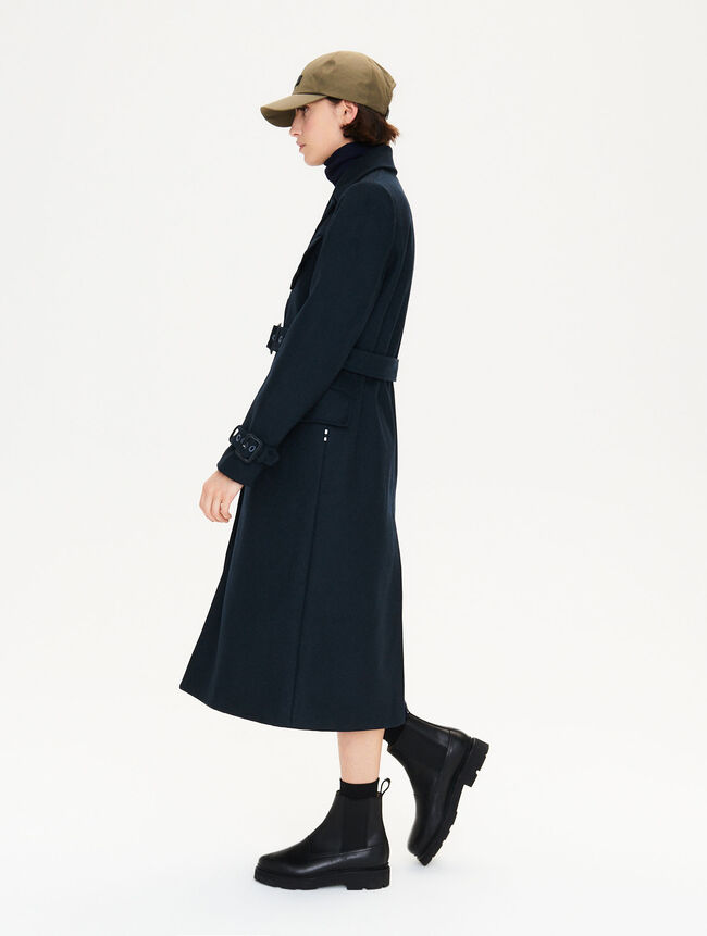 Trench long en lainecatégories AIGLE