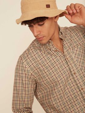 Chemise &agrave; carreaux traditionnelle