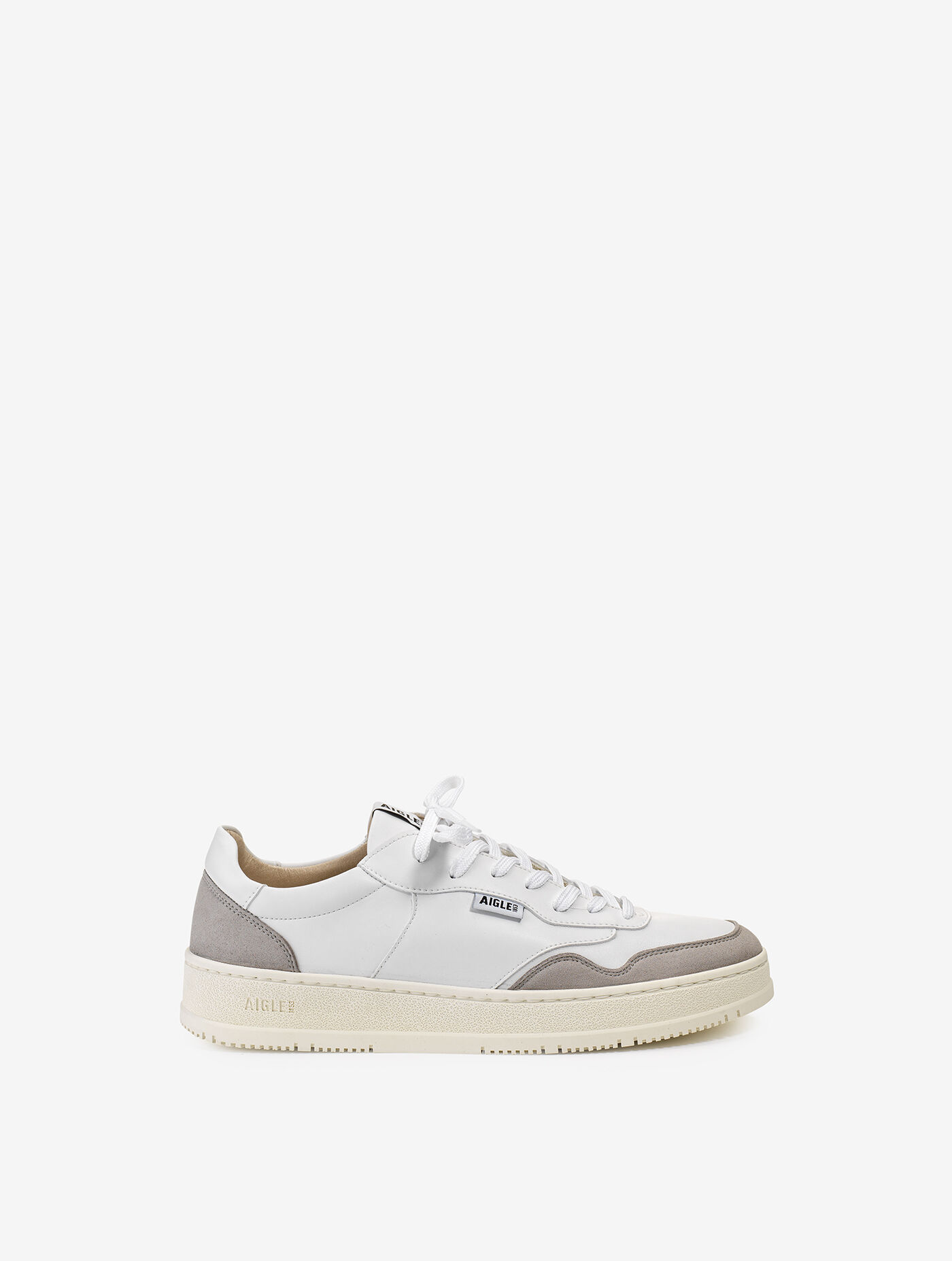 Sneaker eco responsable en faux cuir sur le dessus et fibre de bamboo pour la doublure aigle storefront catalog fr AIGLE