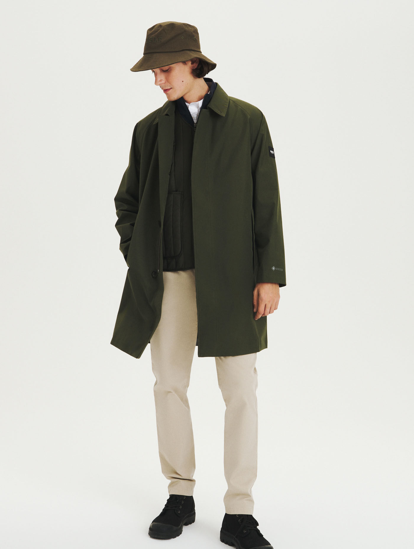 L MAISON KITSUNE × AIGLE GORE-TEX ポンチョ 小物 レインコート
