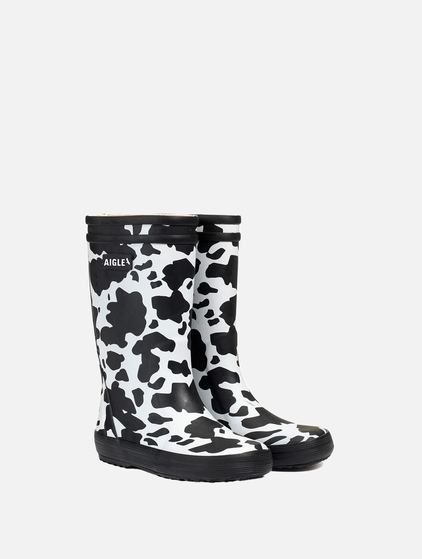 Sustainable lining printed version of the iconic children s boot. children AIGLE