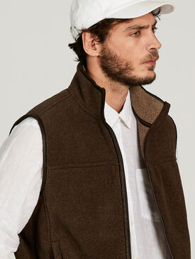 Polartec&reg; sheepskin bodywarmer