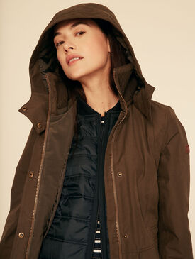Parka imperm&eacute;able esprit chasse