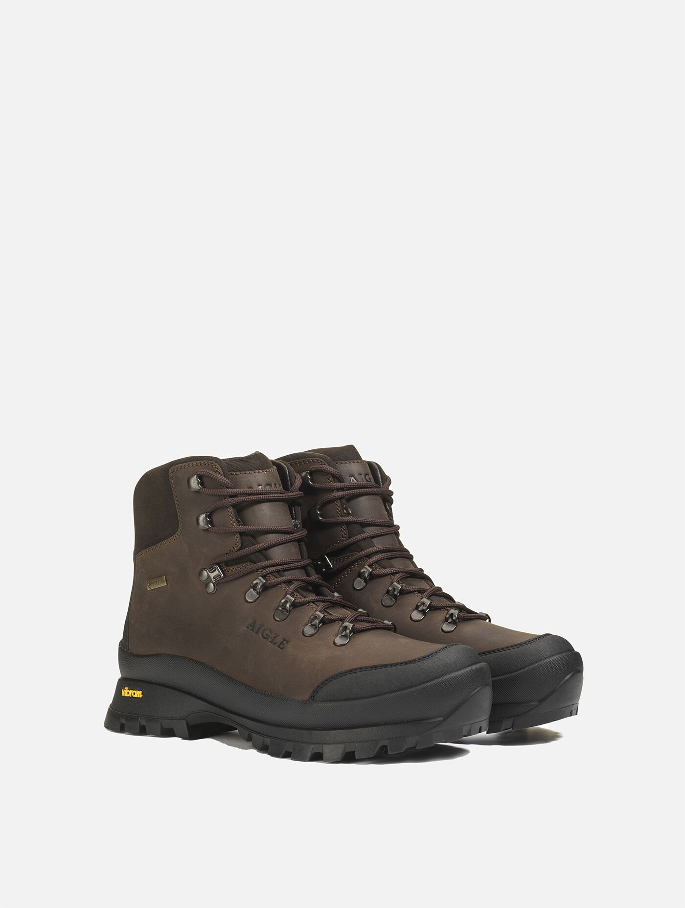 Ultra technical leather ankle boots featuring a Gore Tex membrane