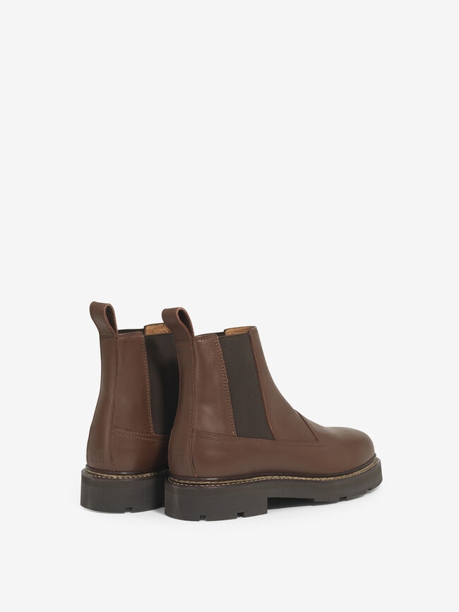 The Norwegian-stitched leather Chelsea boot men | AIGLE