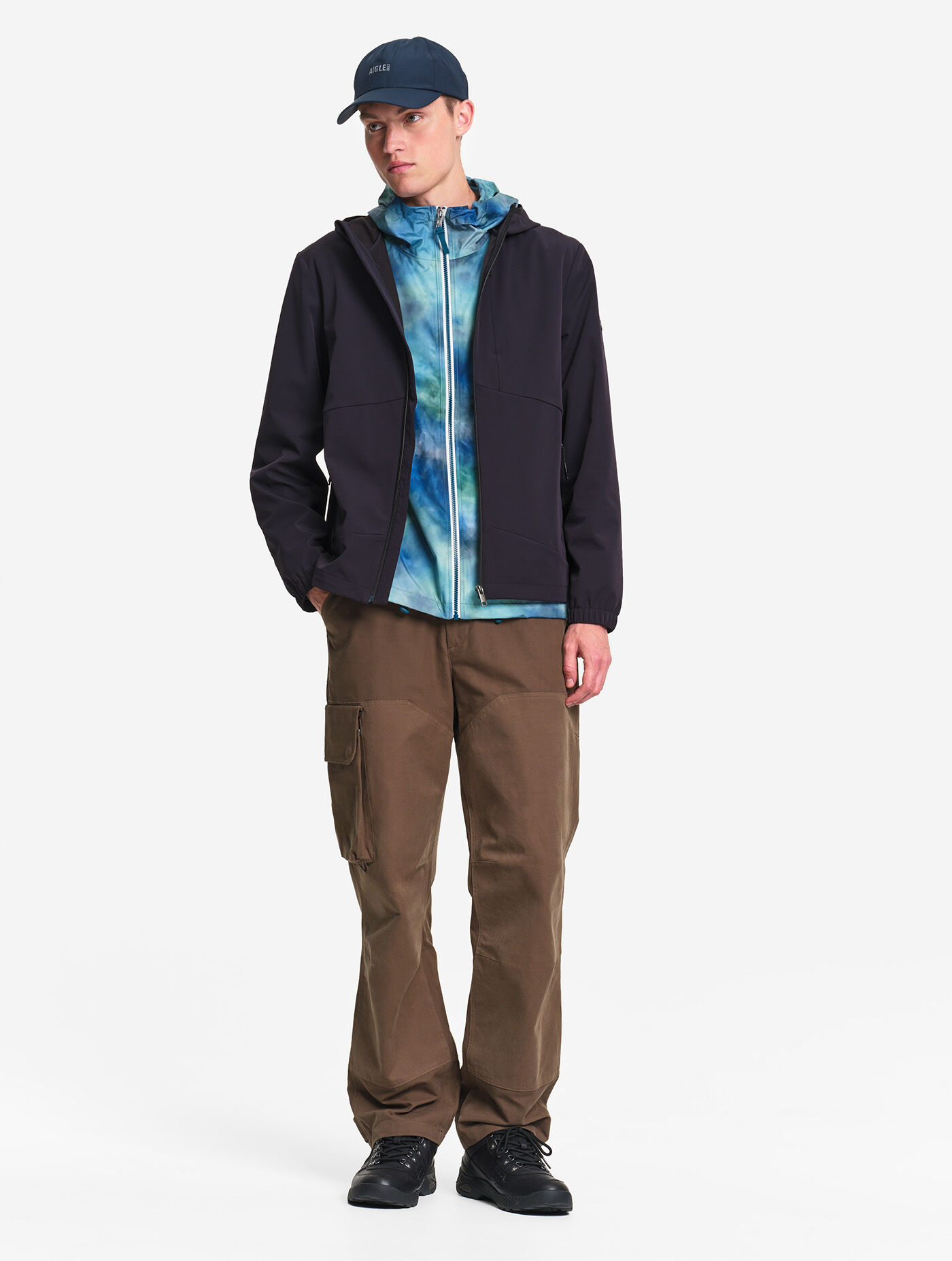 Blouson Softshell&reg; coupe-vent &agrave; capuche
