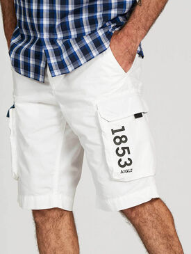 Cargo-pocket shorts