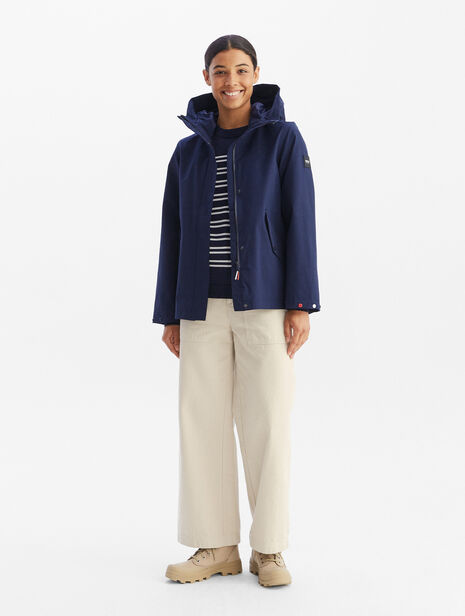 Short waterproof parka