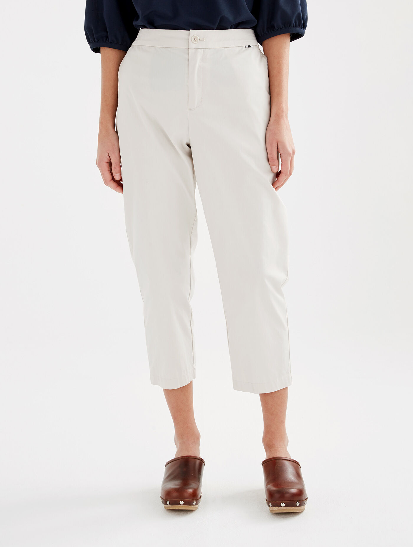 Pantalon chino serge de coton coolmax femme aigle storefront catalog fr AIGLE