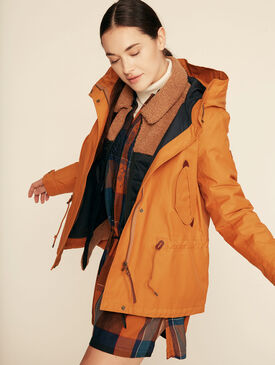 Waterproof and windproof parka