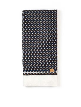 &Eacute;charpe &agrave; pois revisit&eacute; Femme