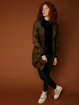 Parka longue compactable