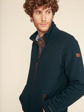 Veste polaire esprit tricot