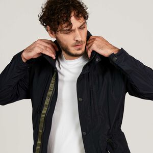 Water-repellent multi-pocket parka