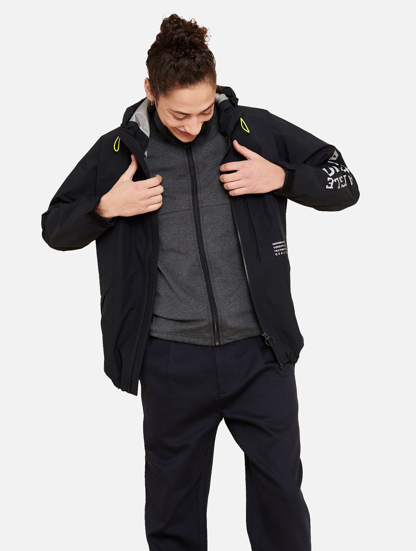 Aigle - Waterproof Gore-Tex parka Noir - Mordius | AIGLE