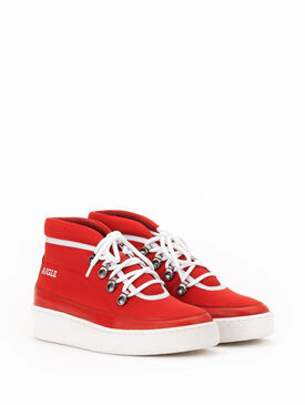 Women's warm fur-lined trainers