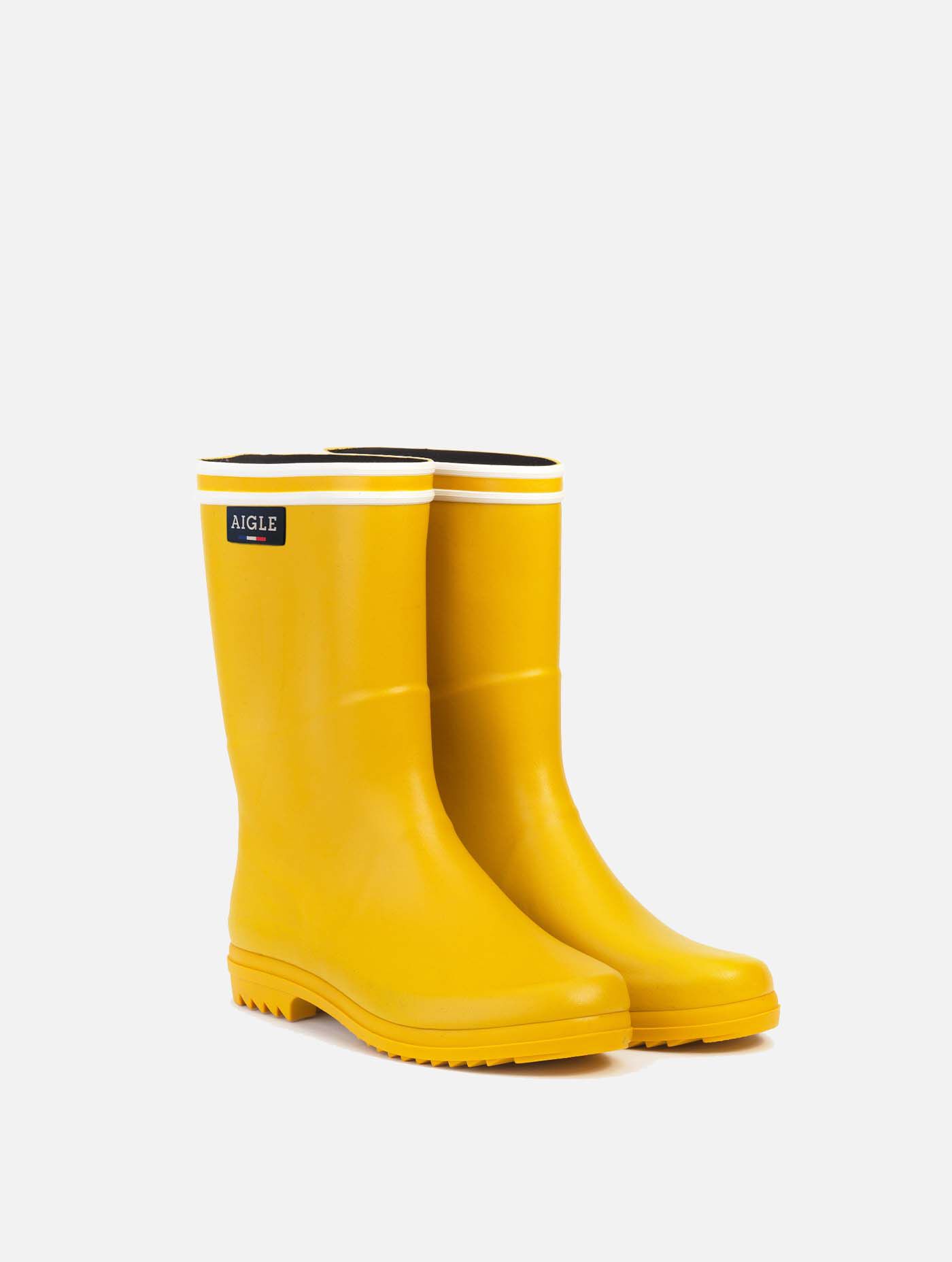 Aigle Goeland Wellington Boots in Yellow for Men Mens Shoes Boots Wellington and rain boots 
