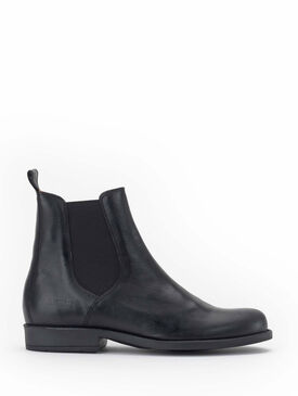 Bottines en cuir Homme
