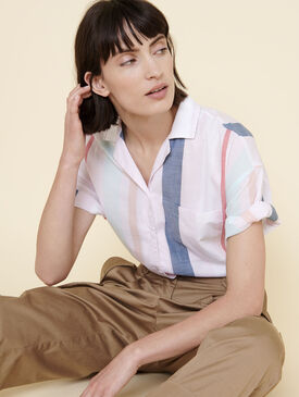 Retro striped shirt
