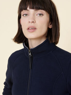 Double-sided fleece jacket