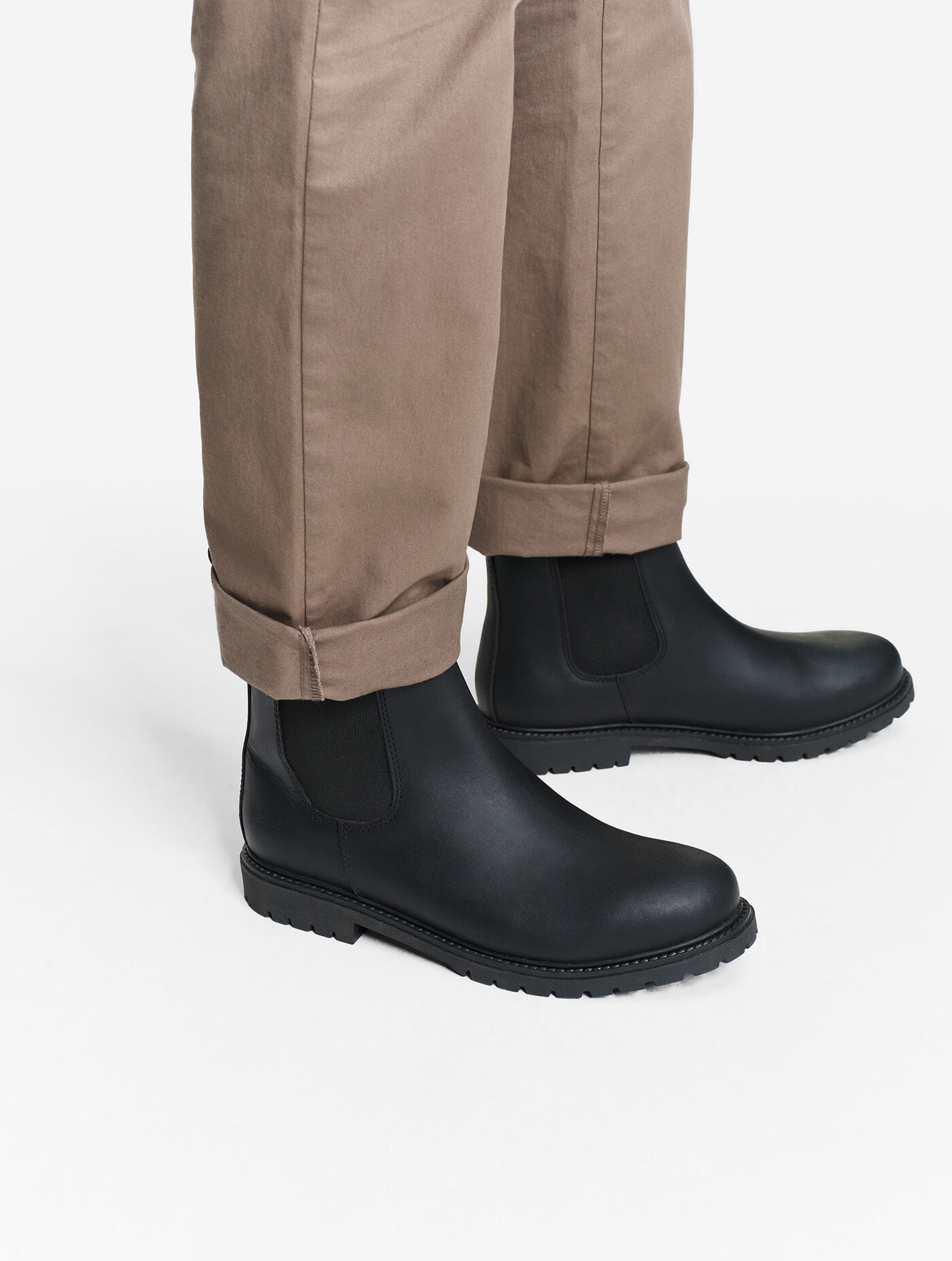 Chelsea ankle boot Eperon in leather