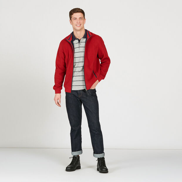 Gilet polaire bicolore