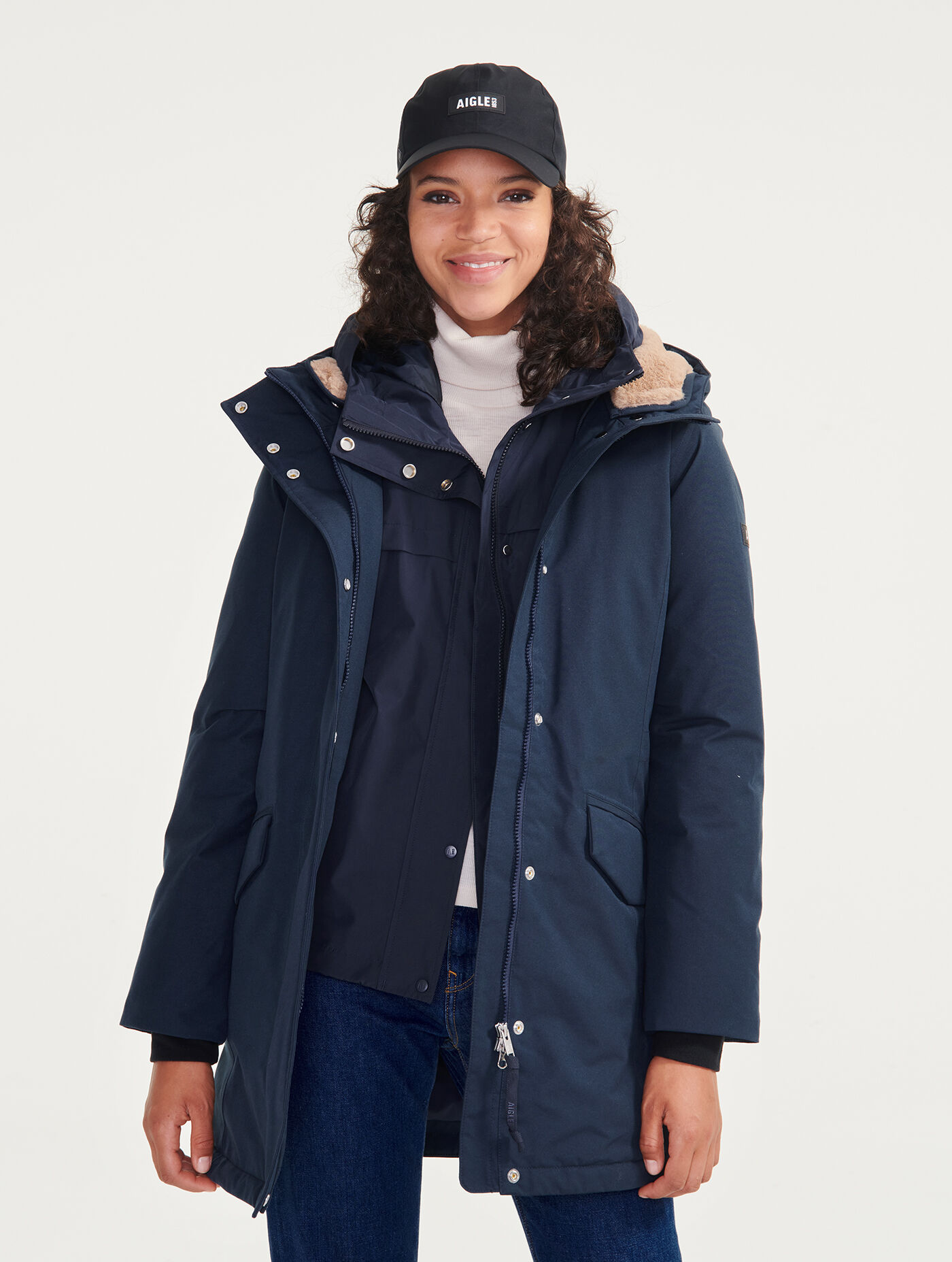 Fitted GORE-TEX and down parka aigle-storefront-catalog-fr | AIGLE