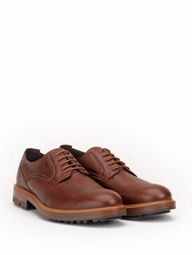 Men's leather Derby shoes, made in Portugal
