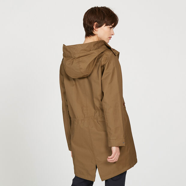 Parka fishtail longue modulable
