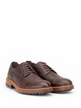 Men's leather Derby shoes, made in Portugal