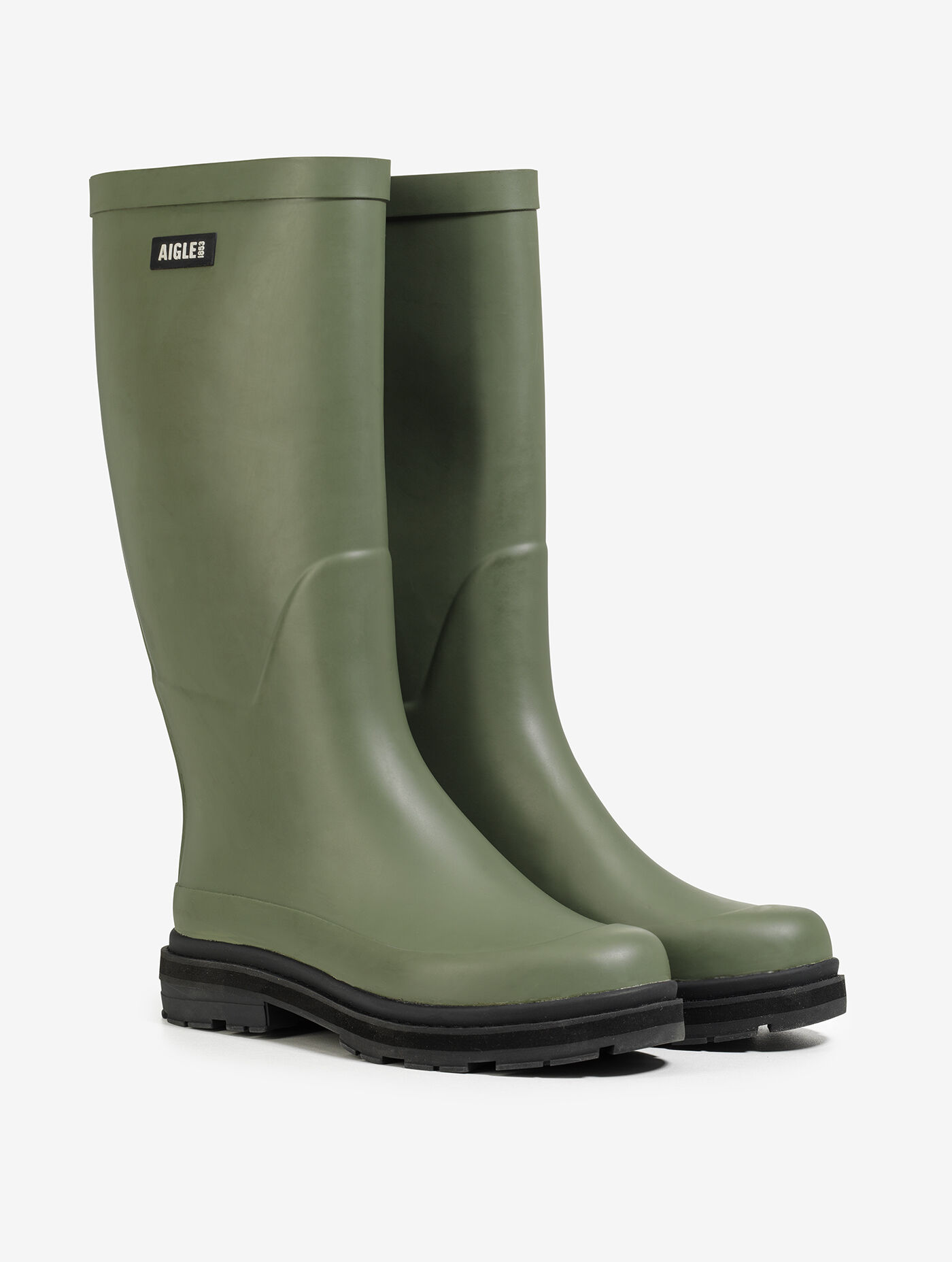Olive green 2025 rain boots