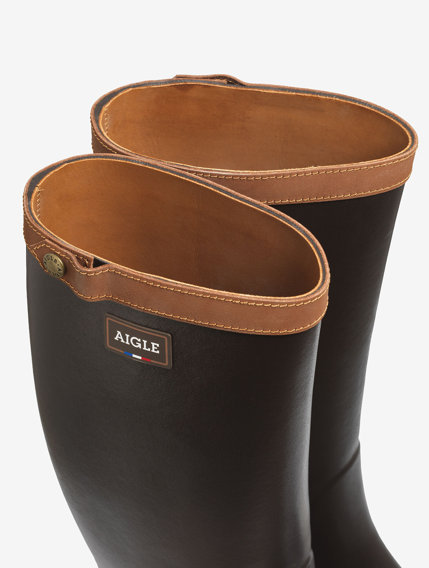 Work boot Chambord leather-lined - marron men | AIGLE