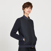 Gesteppte Fleece-Jacke