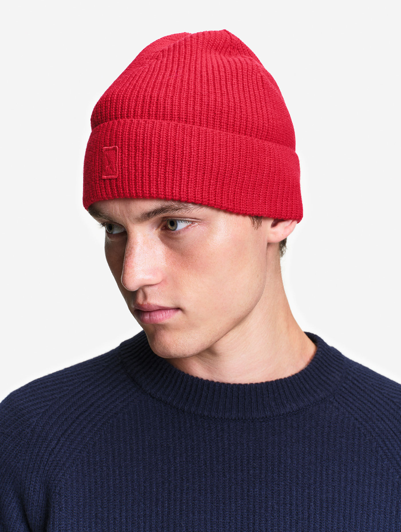 Bonnet en laine m&eacute;lang&eacute;e