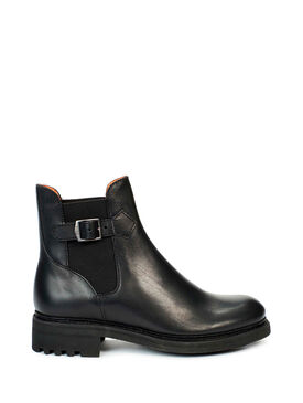 Bottines cuir femme