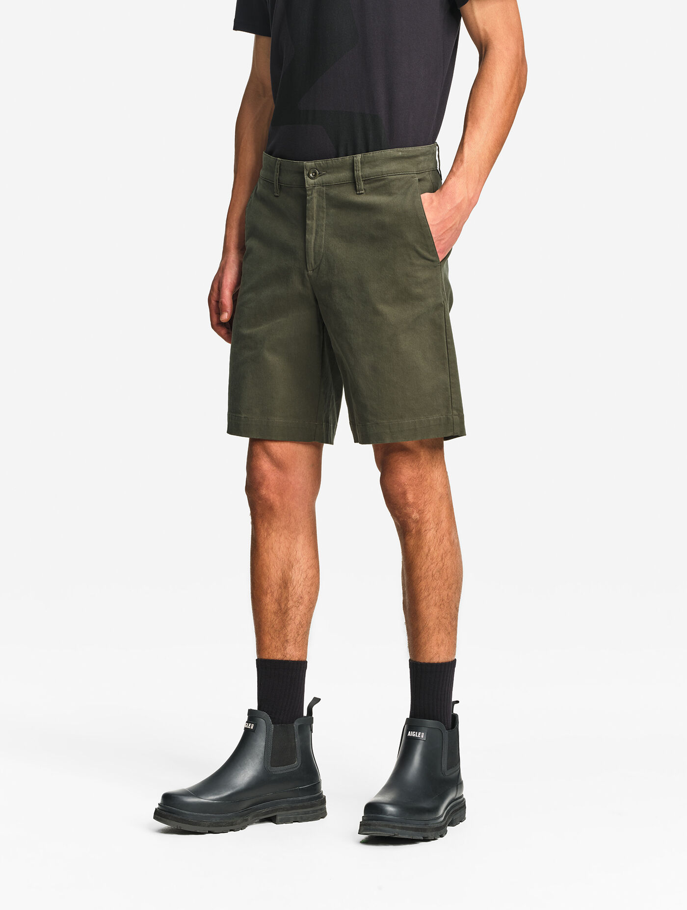 Classic cotton chino shorts