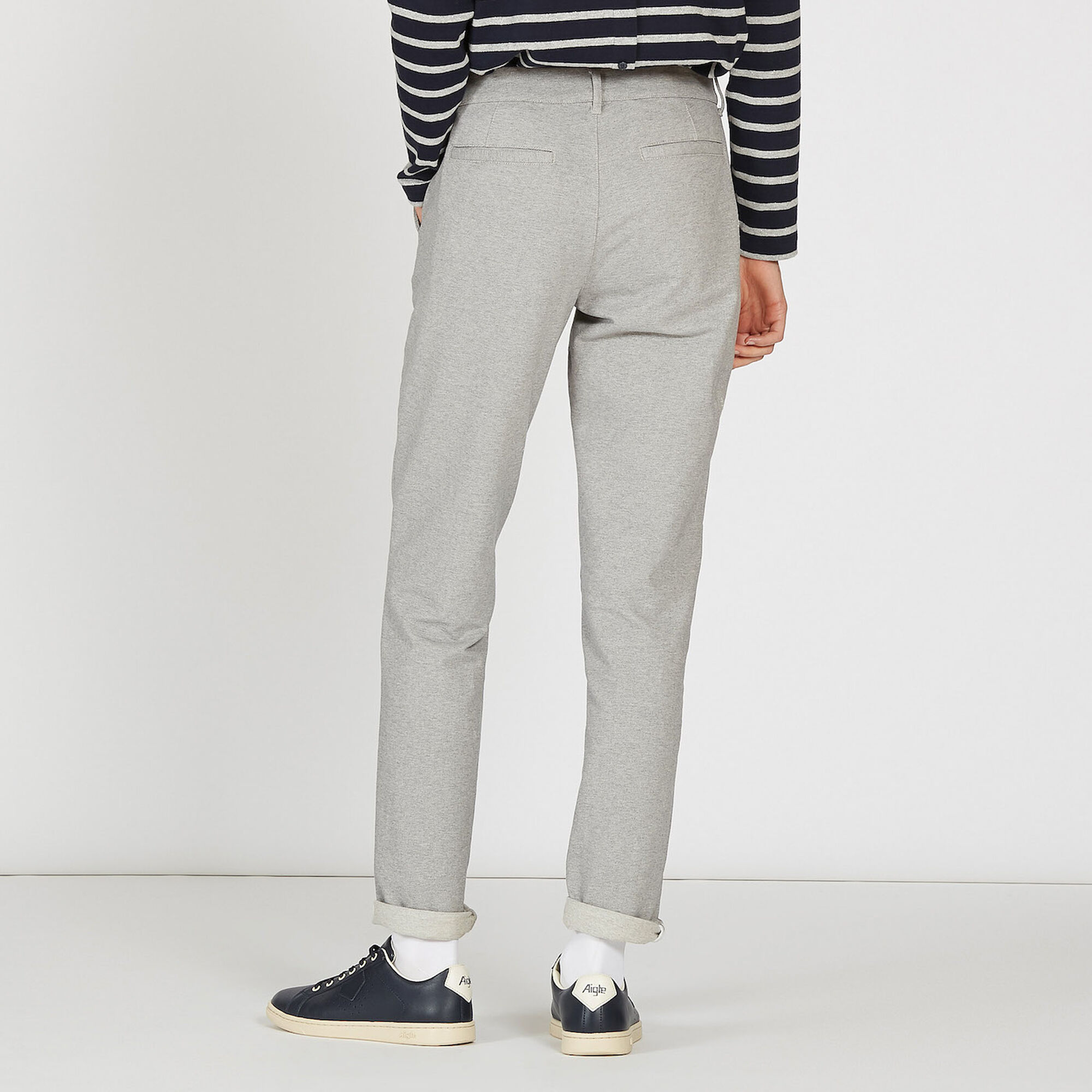 Pantalon effet molleton
