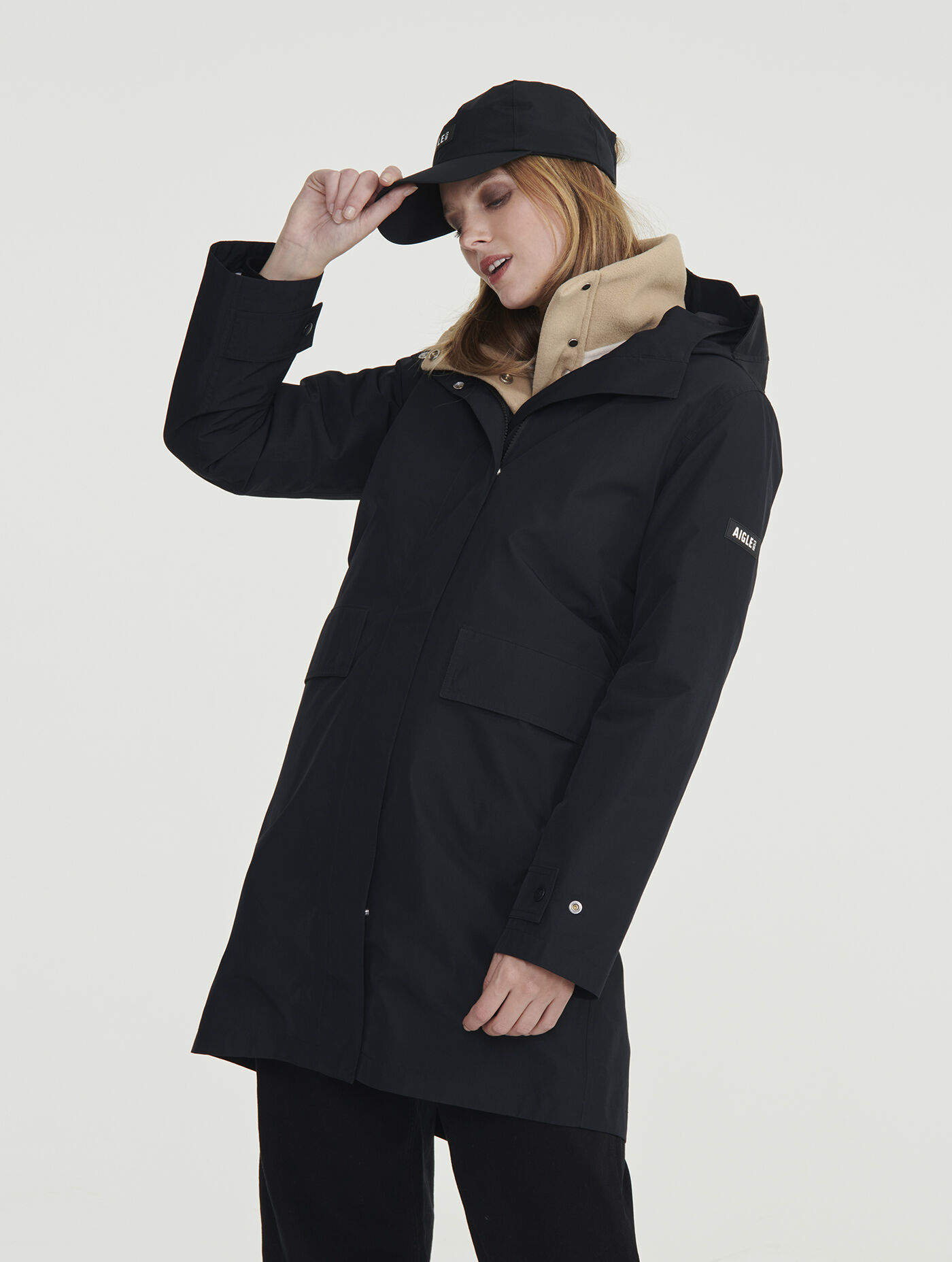 Aigle shop waterproof parka
