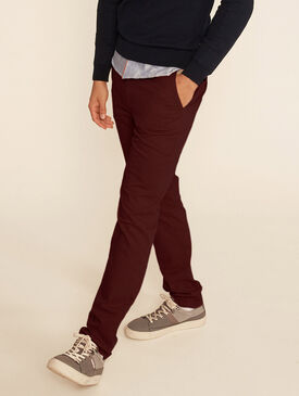 Cotton chino trousers