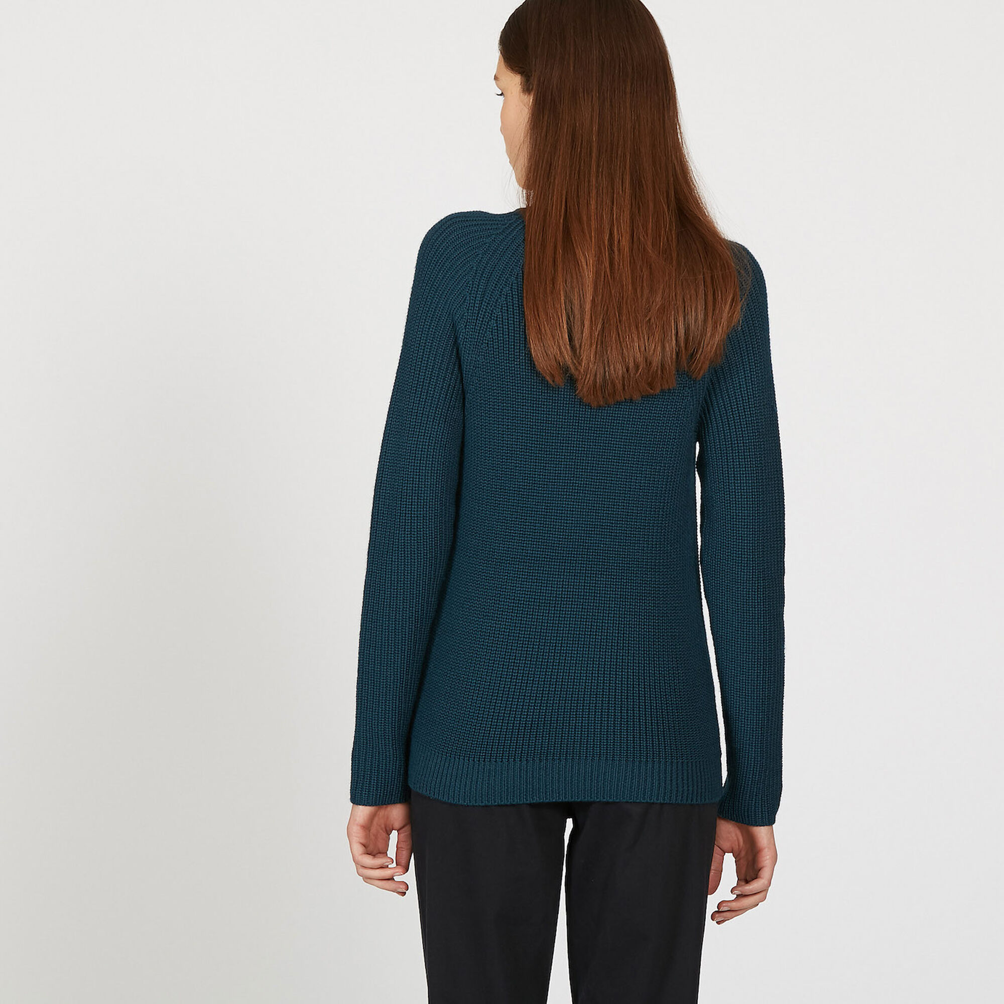 Pull en c&ocirc;tes perl&eacute;es