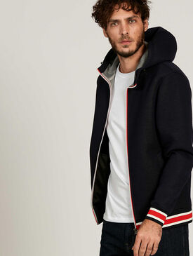 Zipped sweatshirt