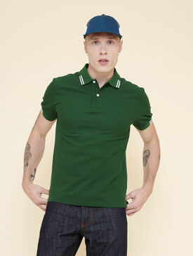 Polo manches courtes en coton