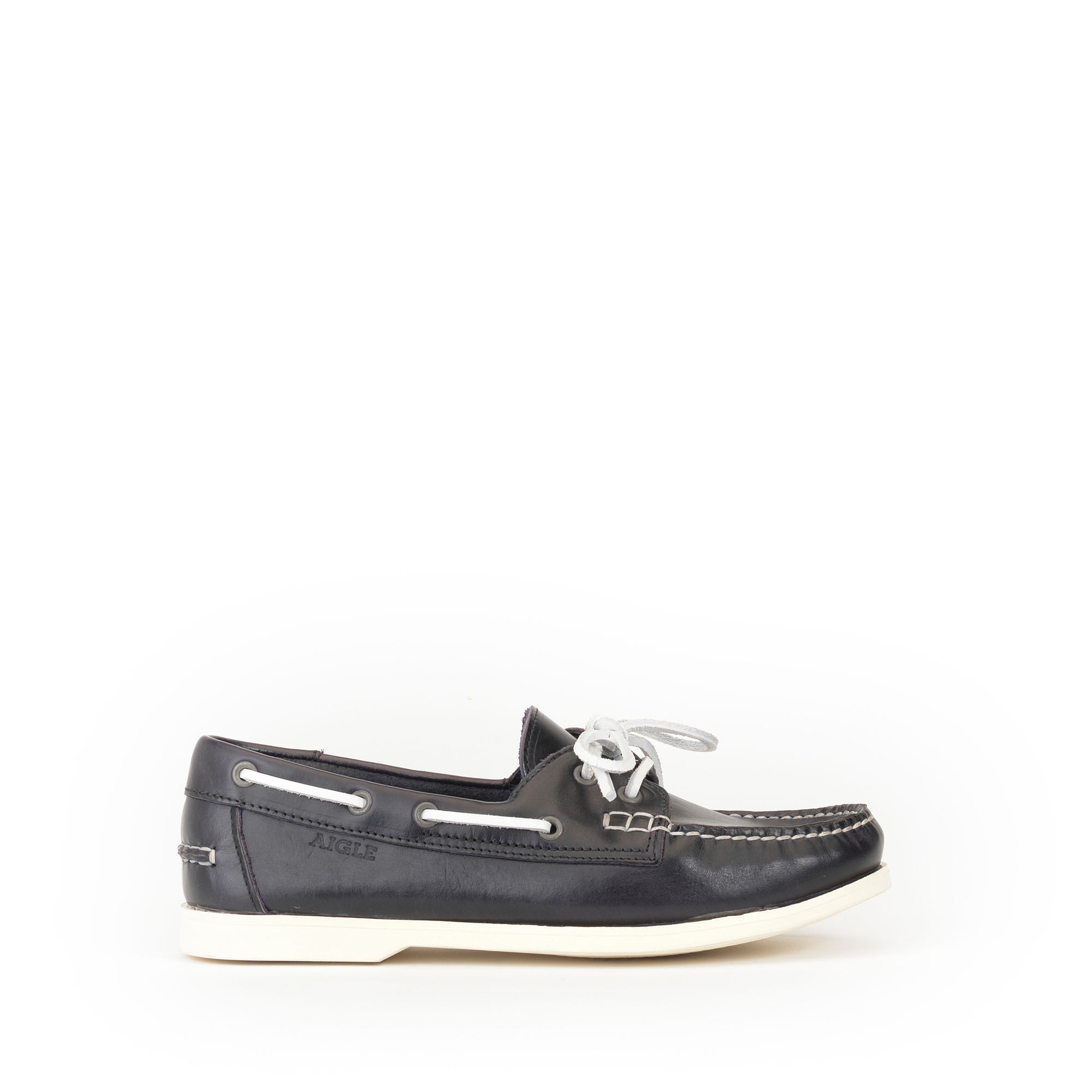 Chaussures bateau cuir homme