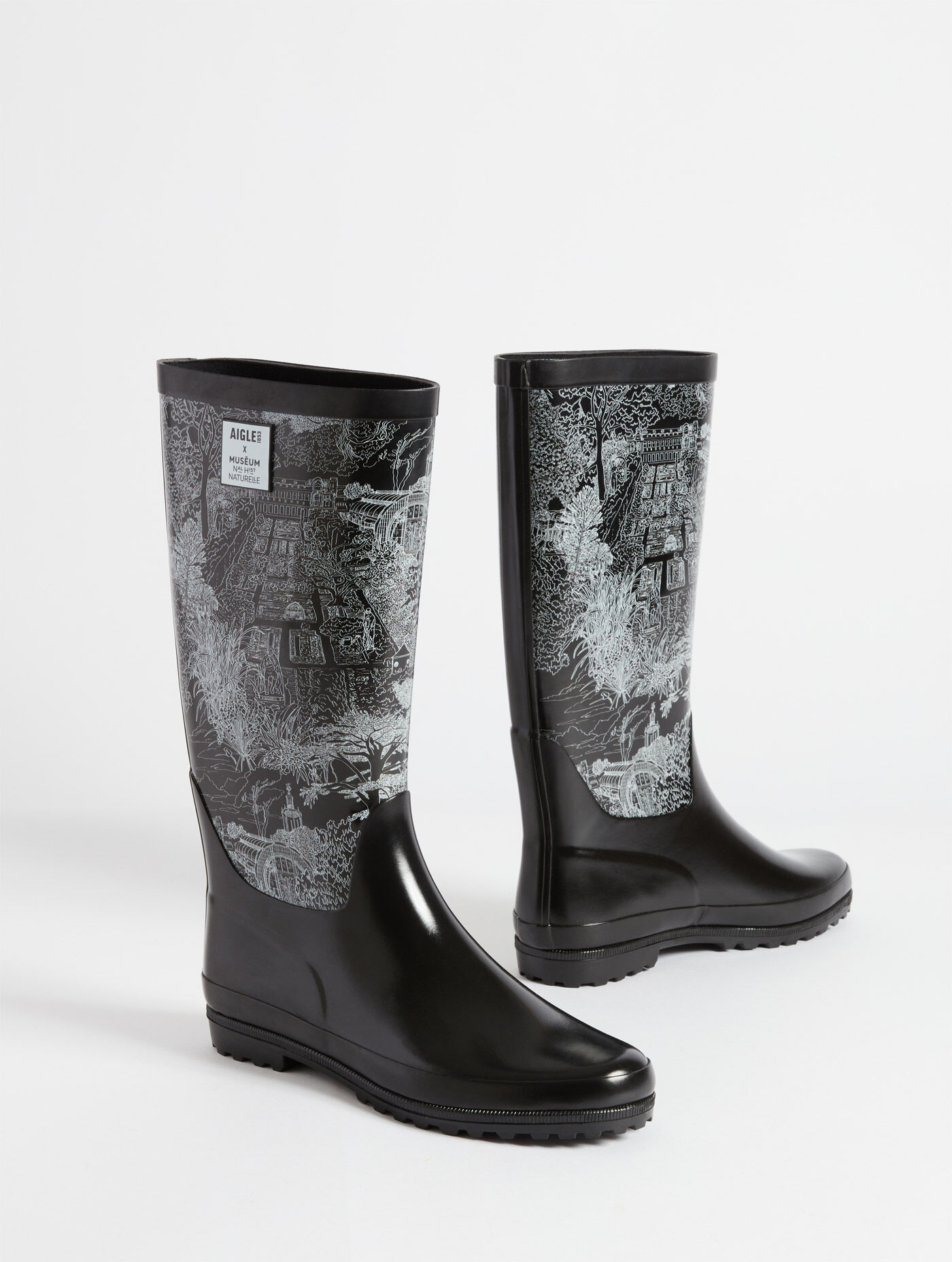 Print rain boots outlet